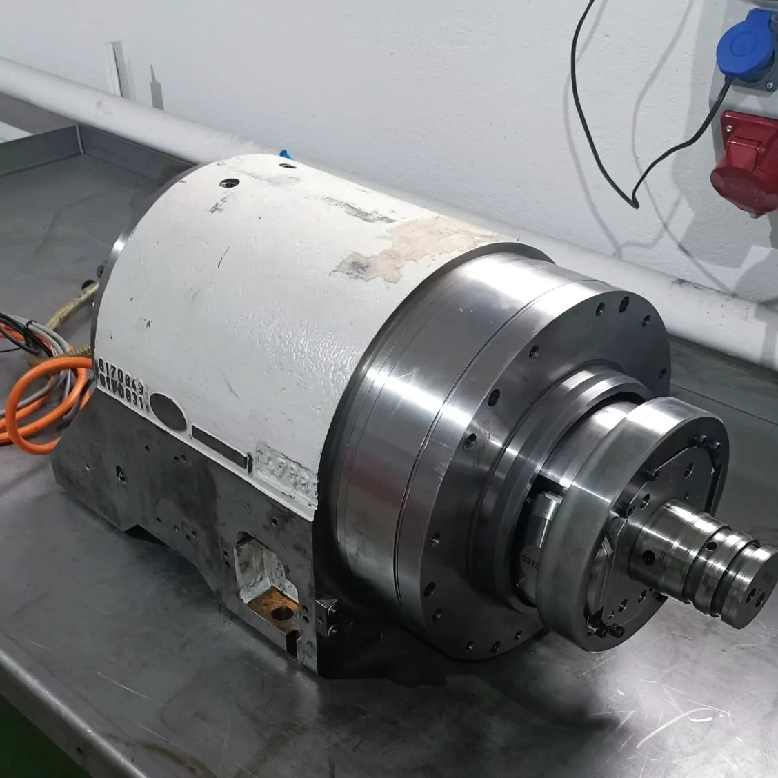przezwajanie elektrowrzecion CNC